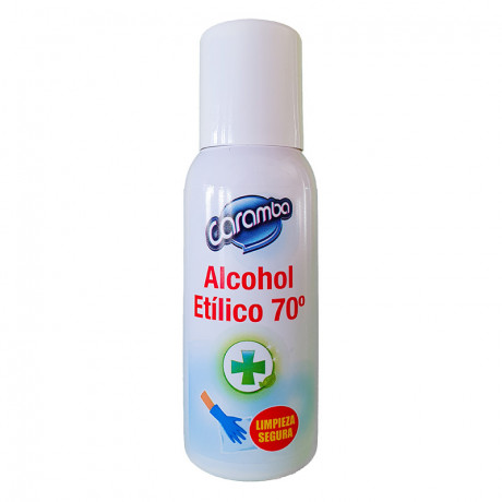 Alcohol Etílico desinfectante 70º spray - 100 ml.